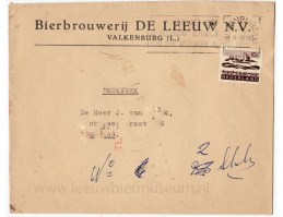 envelop leeuw bier 1965